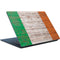 Ireland Flag Dark Wood Surface Laptop Skin